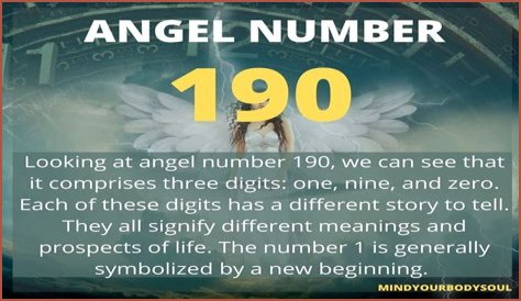 
ANGEL NUMBER 190
