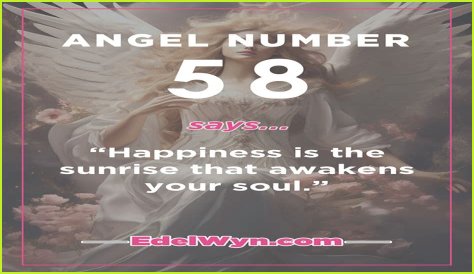 
ANGEL NUMBER 58
